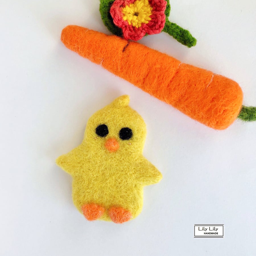 SOLD Needle felted Easter Chick