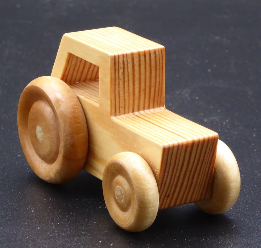 Wooden Tractor