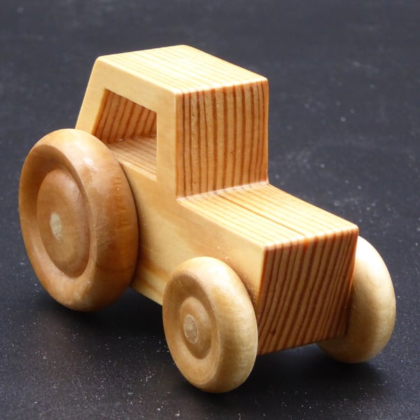 Wooden Tractor