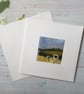 Needle Felted Sheep Greetings Card - Image 1
