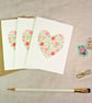 Meadow Heart Set of 3 Mini Notecards  - Image 3