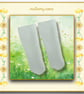Cream Ribbed Socks - Image 1
