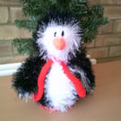 Tinsel Peguin Christmas Decoration