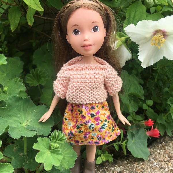 Hand-painted Festival folk doll