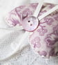 SET OF 3 LAVENDER BAGS - HEART SHAPED - Image 6