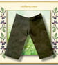 Olive Green Corduroy Trousers - Image 1