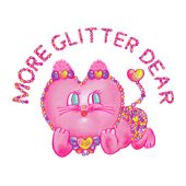 More Glitter Dear!