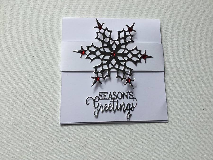 Gift wallet. Christmas gift wallet. Snowflake. Gift wrap. Christmas. Xmas. CC642