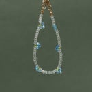 Beaded Blueberry (light) Bracelet - Smoothie Collection.
