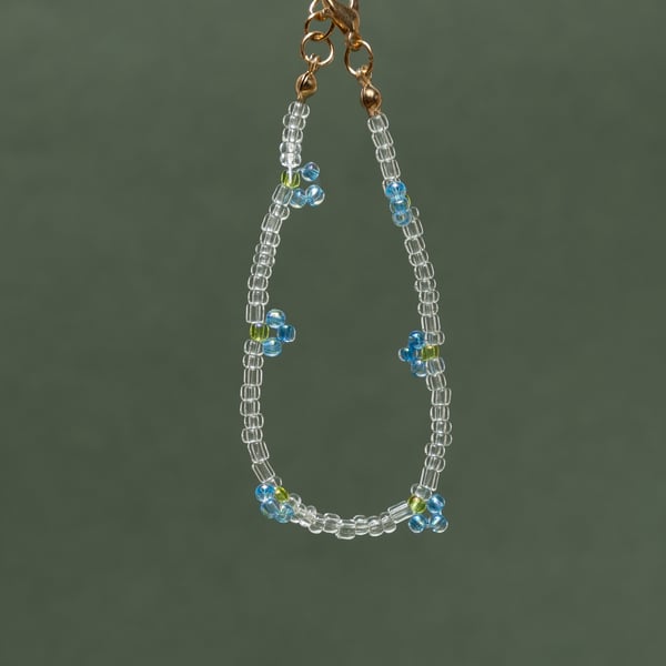 Beaded Blueberry (light) Bracelet - Smoothie Collection.