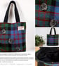 Handmade Harris Tweed® Shoulder Bag – MacDonald Tartan - Original LouLou Design