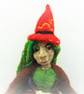 Woodland Folk Doll, Felted Wise Woman, Forest Woman Figurine - Image 8