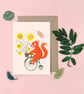 Squirrel Card - Blank Card - Greeting Card - Personalise