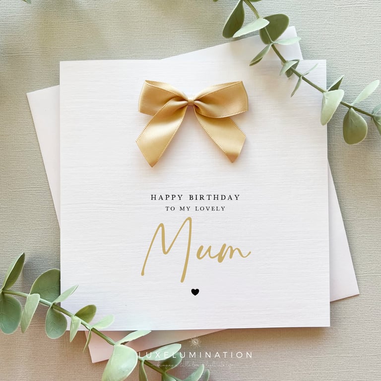 Happy Birthday Card to my lovely Mum