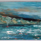 Mallorca painting acrylics