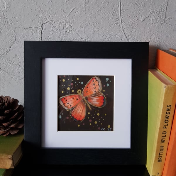 Copper butterfly - original art