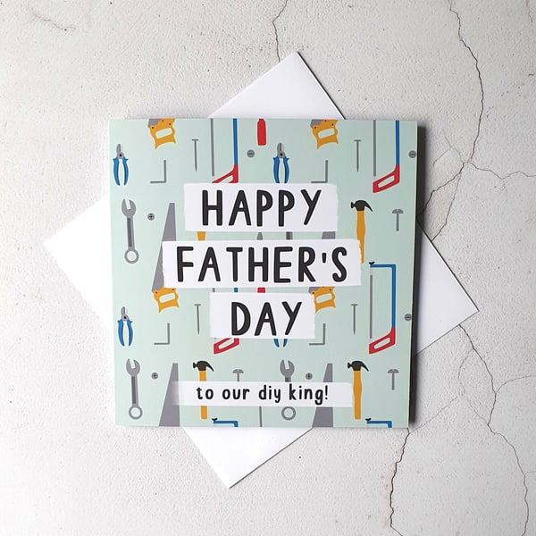 DIY King Father's Day Card