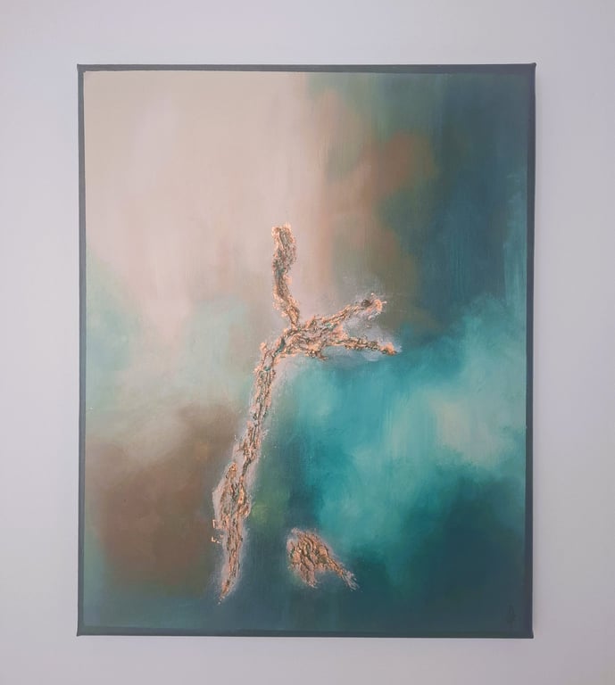Original Abstract Acrylic Painting - Abstract Art – Contemporary Art