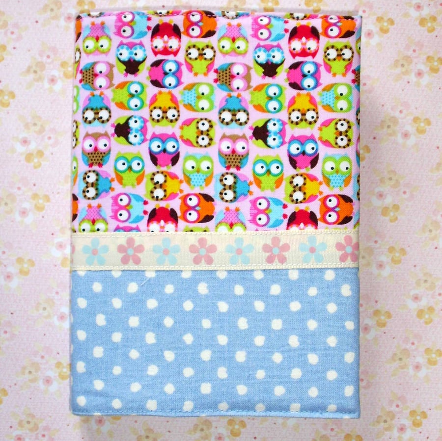 Covered notebook - Owls