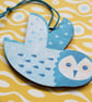 Owl Wooden Hanging Decoration - Image 6