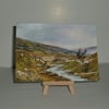 original art landscape painting ( ref F 168)
