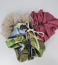 Silk Scrunchies Trio - Image 1