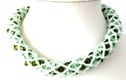 Netted necklaces