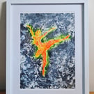 Fame! – Original Abstract Figurative Acrylic Painting
