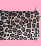Leopard Print Pouch with keyring - Image 2