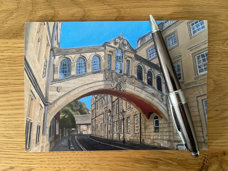 Bridge of Sighs Greetings Card
