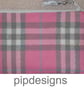 Pink Check Coin Purse - Image 1
