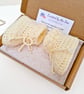 Crochet Baby Booties with Ties – New Baby Gift, Baby Shower Present - Image 3