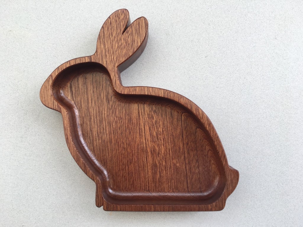 Small Bunny Snack Bowl