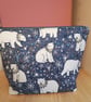 Polar Bear zip pouch