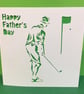 Golf Father's Day Card - Image 1