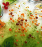 Handcut Glass Autumn Leaf Suncatcher: Seasonal Berry Hanger - Image 5
