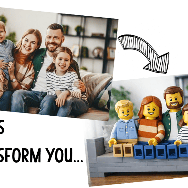 FAMILY PORTRAIT - Made to order - A4 - Ready to frame