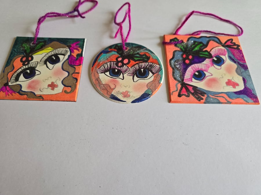 ARTKRAZIE Fairy Christmas Tree Decorations 