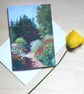 Summer Gardens---Blank Card