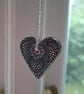 Handcrafted Dot Mandala Hanging Heart - Image 3