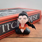 Spun Cotton Dracula Halloween Decoration