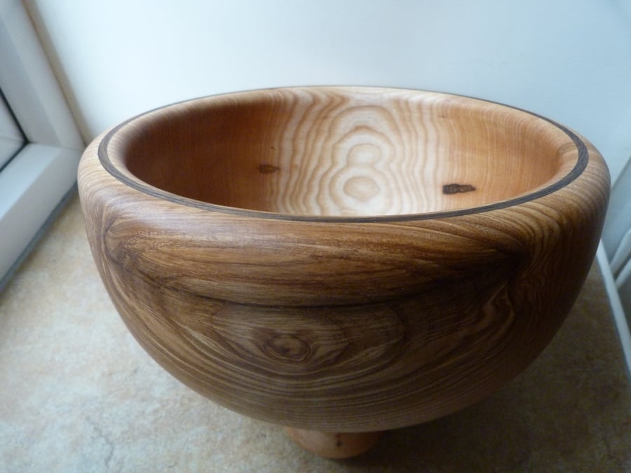 CHUNKY  DEEP  ASH  SALAD  BOWL