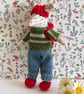 Handmade Little Cloth Mouse - Image 3
