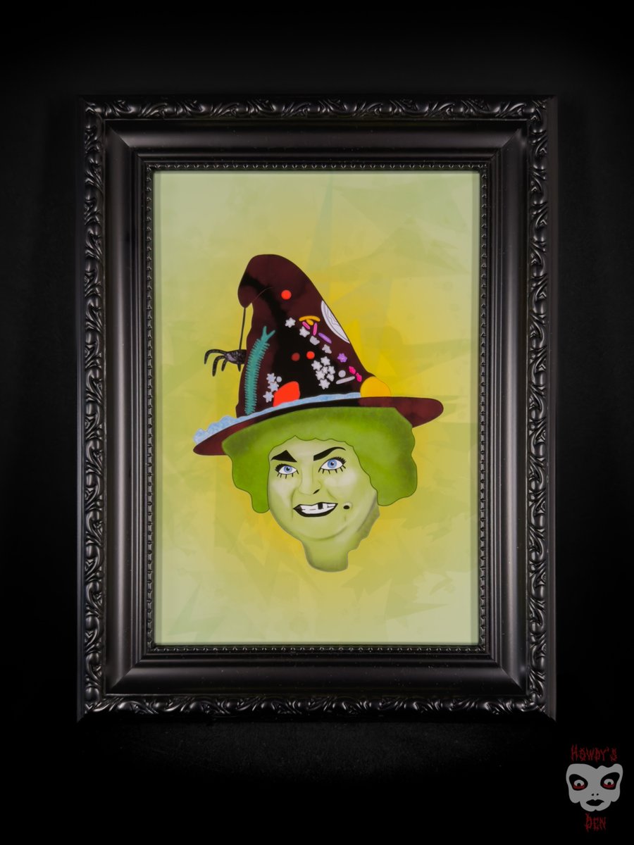 Grotbags A5 Art Print - Green 