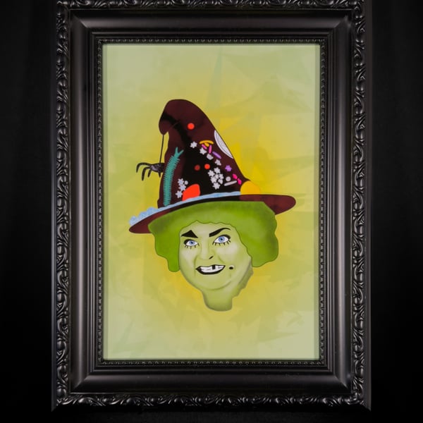 Grotbags A5 Art Print - Green 