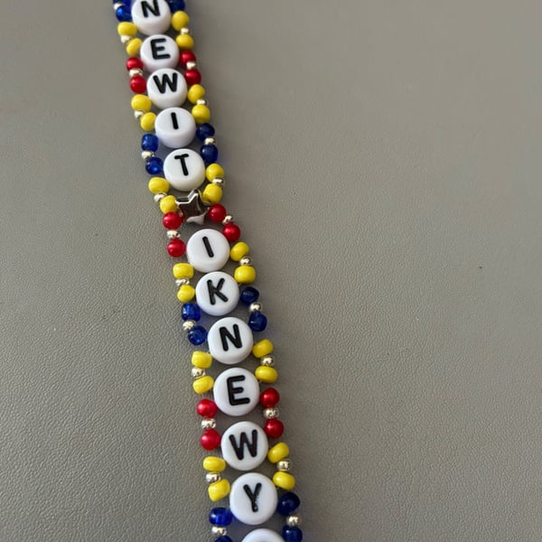 Fun handmade bracelet 