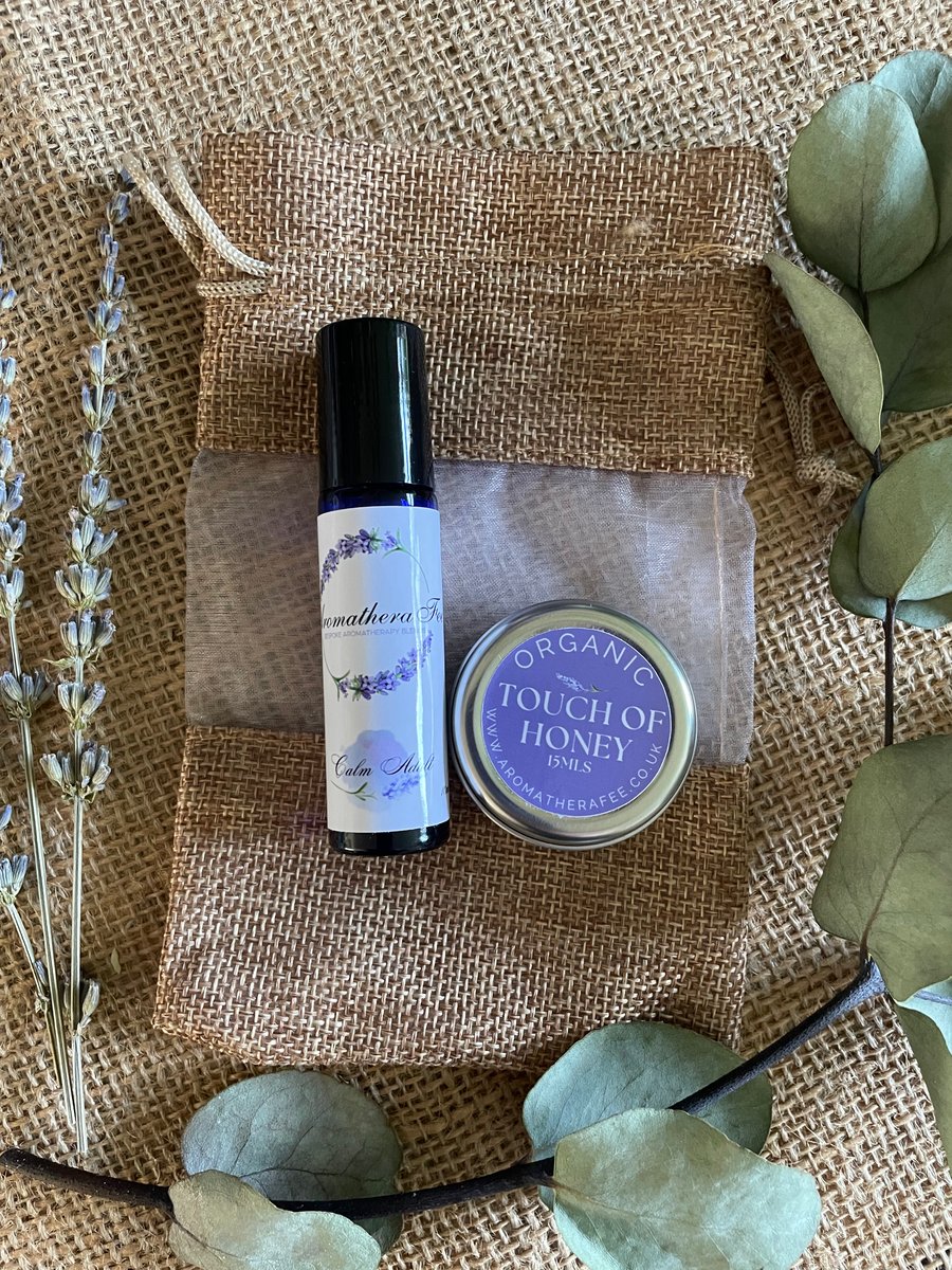 Aromatherapy Rollerball & Balm Gift Set - Wellbeing Gift