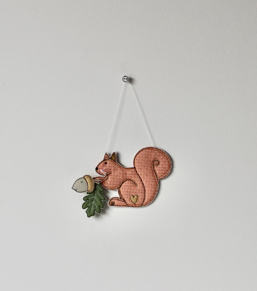 'Little Squirrel' - Hanging Decoration