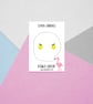 Lemon Stud Earrings - Handpainted - Food Earrings