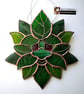 Stained Glass Green Man - handmade in Hampshire - Image 1